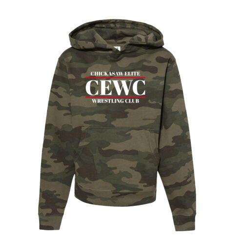 Youth Midweight Hooded Sweatshirt Thumbnail