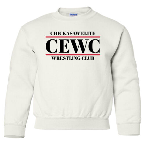 Heavy Blend Youth Crewneck Sweatshirt w/ Back Name Option Thumbnail