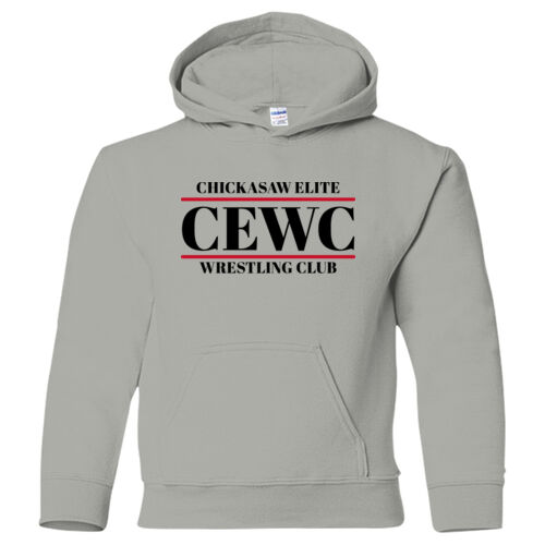 Heavy Blend Youth Hooded Sweatshirt w/ Back Name Option Thumbnail